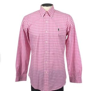 Polo Ralph Lauren Gingham Plaid Shirt Small